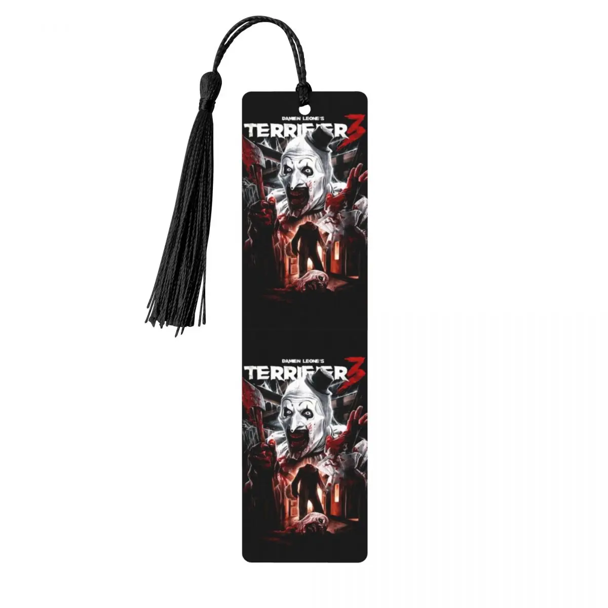 T-Terrifiers Bookmark For Books Stationery Cute Scary Horror Movie Book Accessory Perfect Book Lover Gifts Book Mark