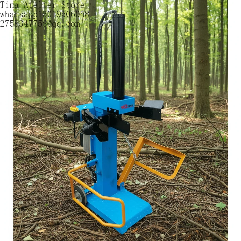 HYV10T-1050 CE Approved Cheap Price 10 Ton Electric Wood Vertical Log Splitter Machine with Factory Price HYstrong