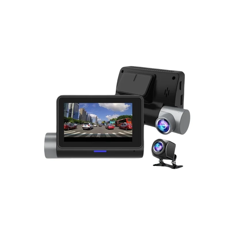 

GPS Dash Cam 360 Degree Panoramic View Angle Dashcam Dual 1080P Recorder Car Vehicle Dvr Front And Back 12V Dash Cam Cameras