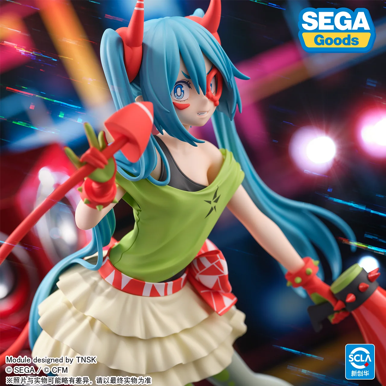 Hatsune Miku Anime Figure VOCALOID DEMON STAR Character Model Doll Toy Hatsune Miku Garage Kit Gifts