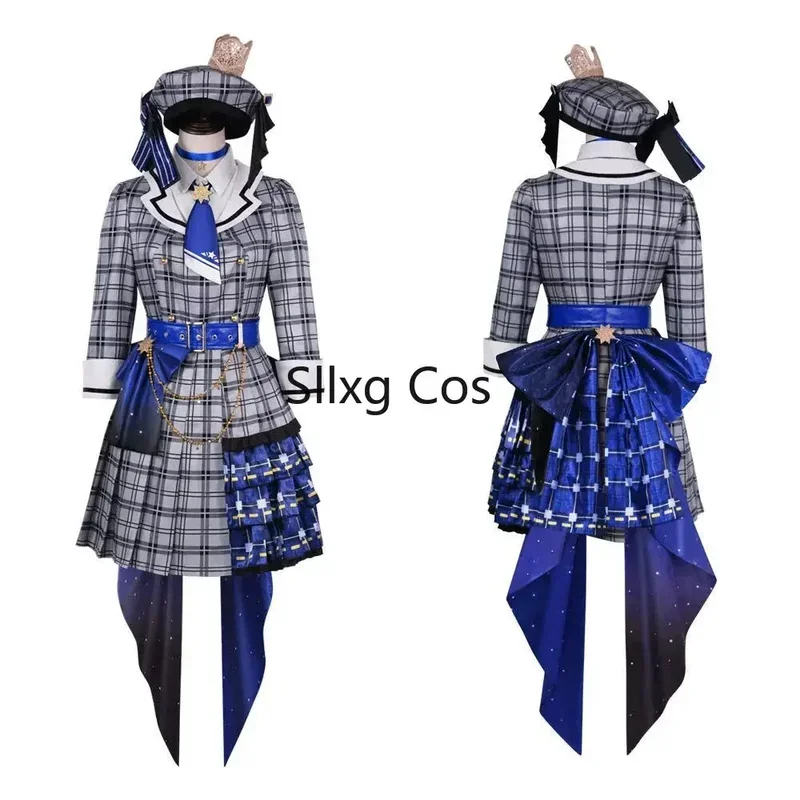 

FC6Aboutcos Anime Youtube Vtuber Hololive Member of Idol Group Hoshimati Suisei Uniform Cosplay Costume Halloween Outfit@FC8！