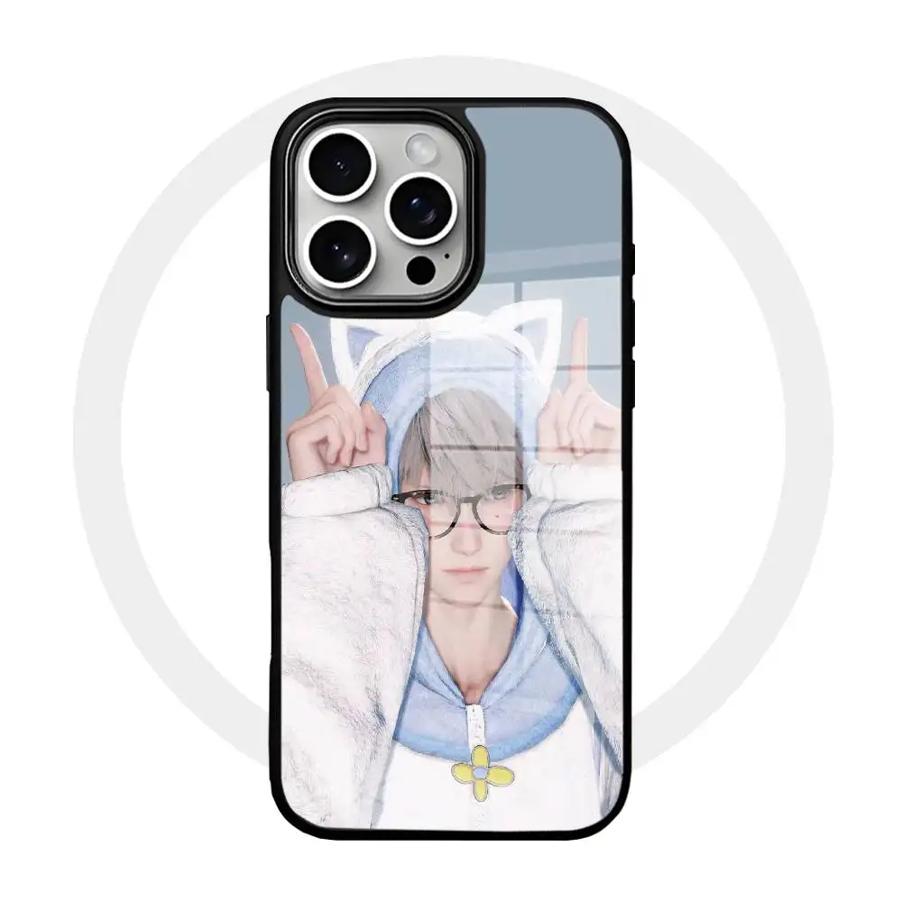 

Love And Deepspace Phone Case Magnetic Glass Phone Case For Iphone 16 15 14 12 11 13 Pro Max Mini Puls Cover