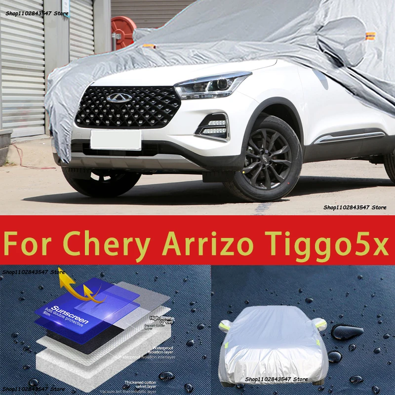 

Защитный чехол для автомобиля Chery Arrizo Tiggo 5X, защита от солнца, защита от охлаждения, автомобильная одежда, защита краски автомобиля