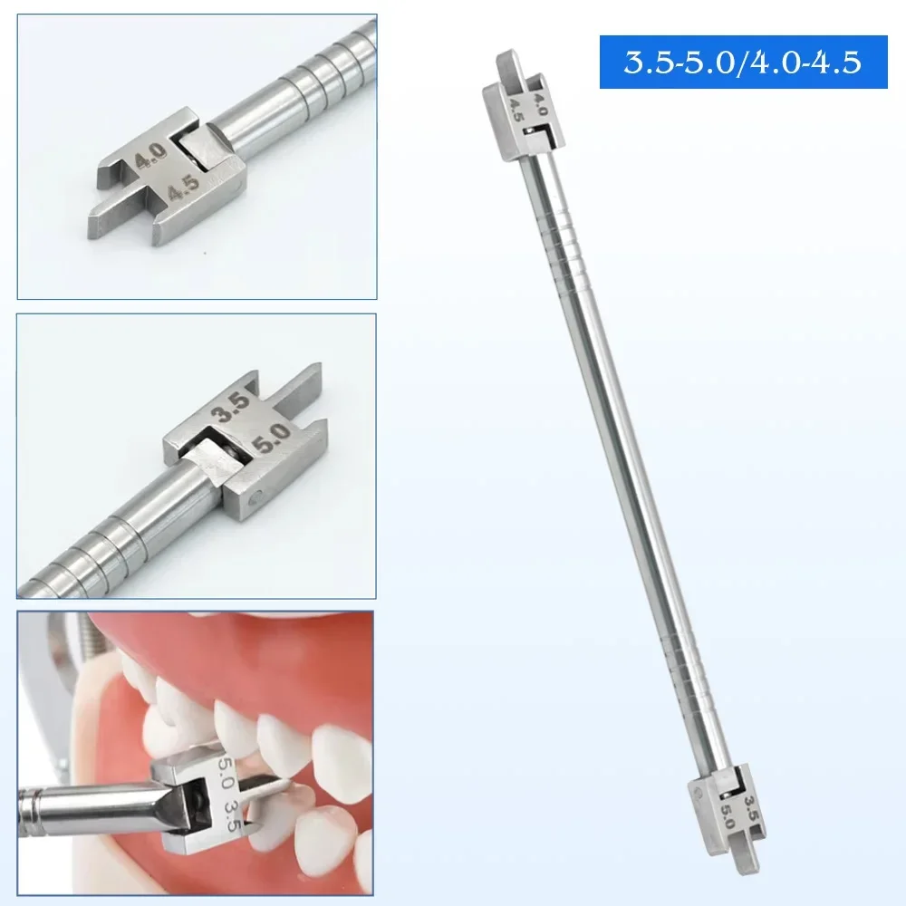 Stainless Steel Adjustable Orthodontic Bracket Positioner for Precise Braces Placement and Teeth Alignment
