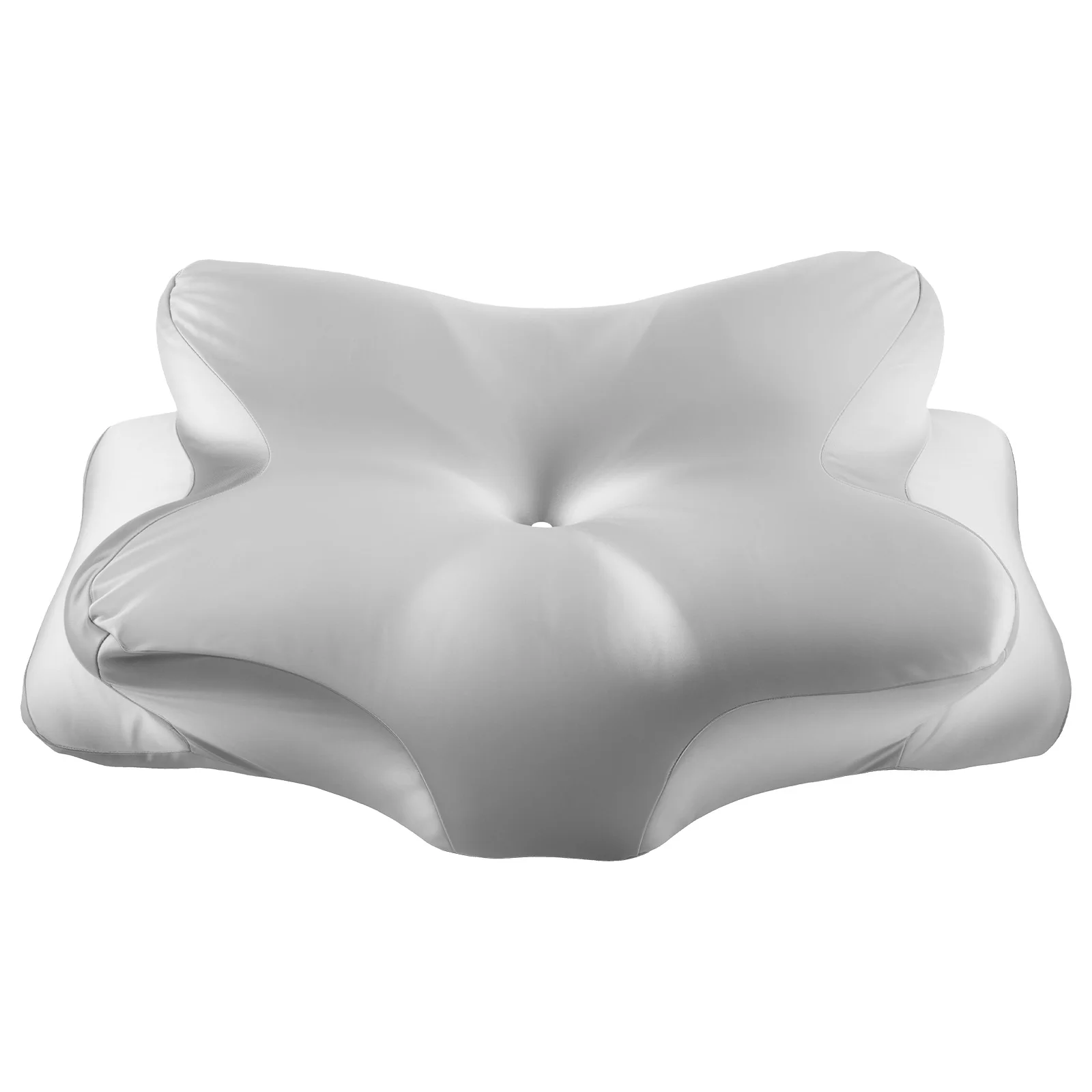 Butterfly Shaped Contour Pillow Cover with Zipper Closure Soft Smooth Cervical Neck Pillowcase Bedding No Filler Included