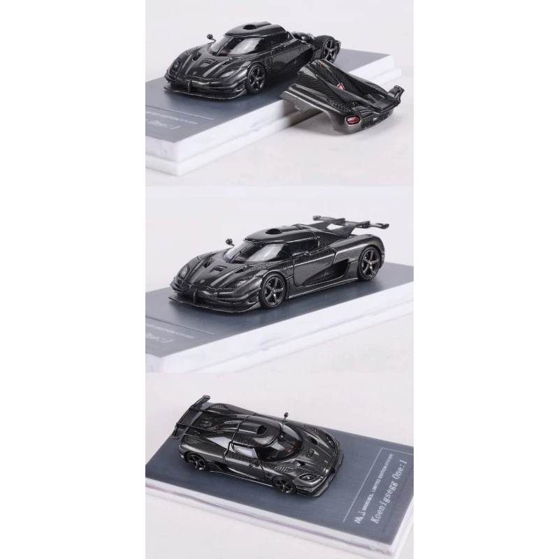 MJ 1/64 ONE:1 Veicolo a motore in lega Modelli pressofusi Collezione di giocattoli per auto Regali di Natale per ragazzi