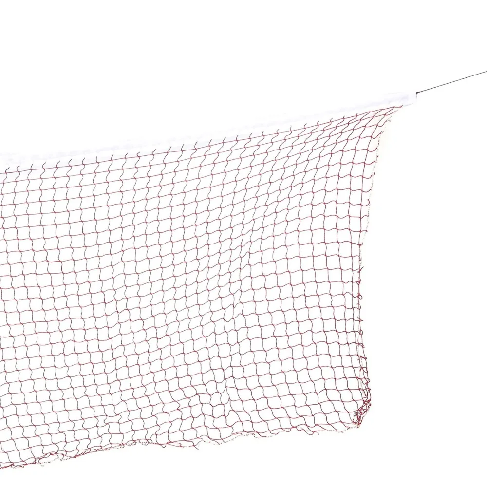 

Badminton Accessories Polypropylene Badminton Net Foldable Red Mesh Net 2.5x2.5cm Grid Green Sports Net Outdoor Sports