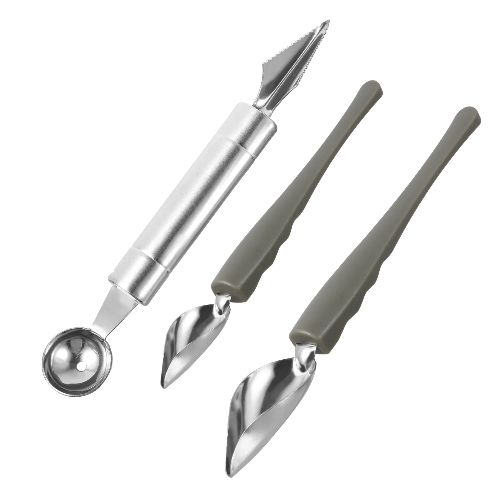 

3pcs Baking Tool Set Stainless Steel Sauce Spoon Cake Decoration Western Food Painting Culinary Tool Lightweight AntiRust