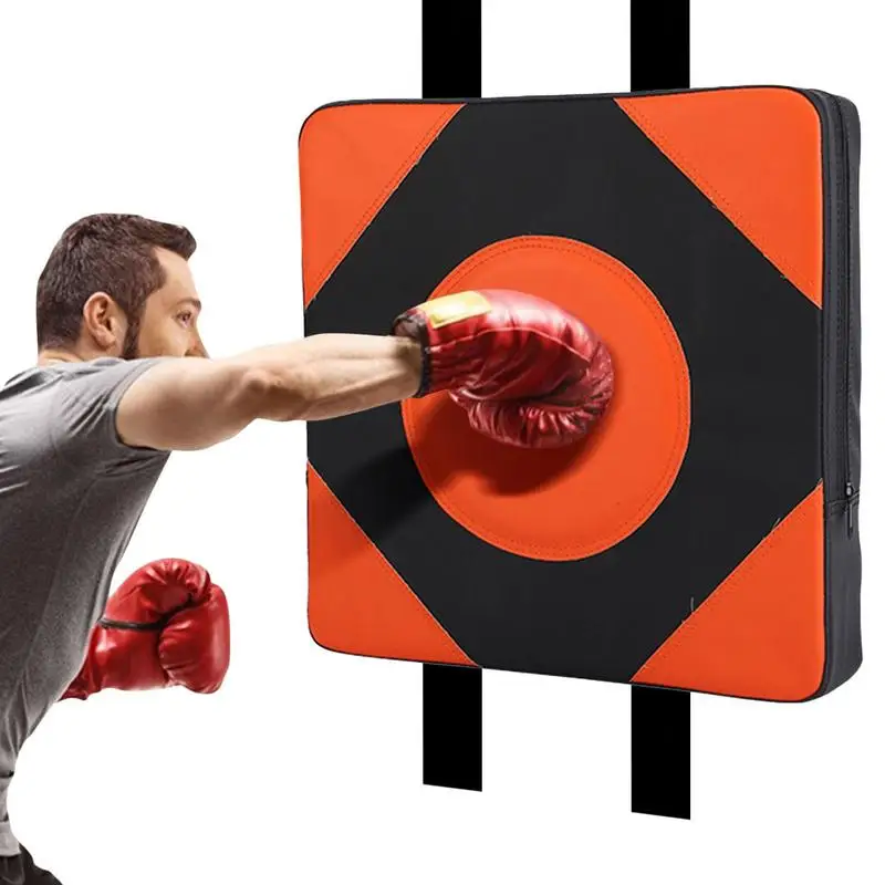 

Boxing Wall Target PU Leather Wall Focus Target Punch Wall Mounted Boxing Bag Wall Fighting Pad Adjustable Height Fitness