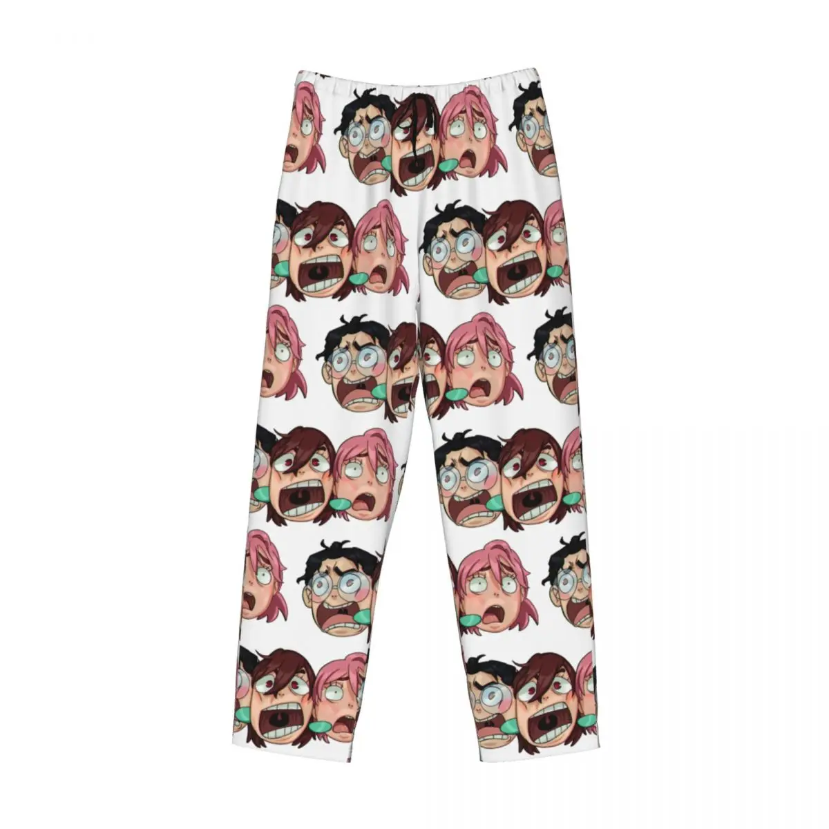 Custom Dandadan Anime Manga Pajama Pants Men Sleepwear Sleep Lounge Bottoms with Pockets