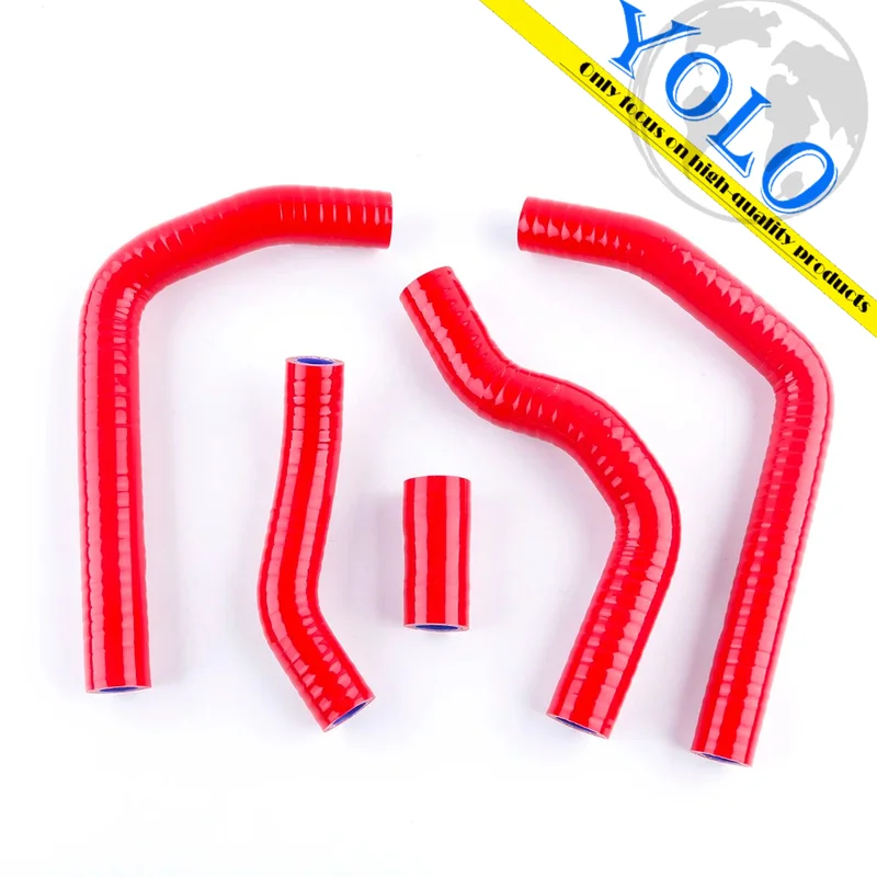 For HONDA CR125R CR 125 R Silicone Radiator Coolant Pipe Hose Kit 2005 2006 2007 Motorcycle High Performance Tubes