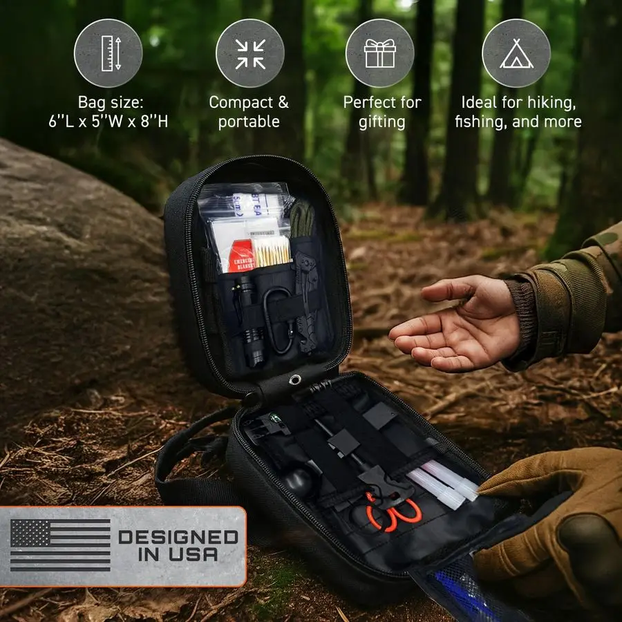 175-Piece Survival First Aid Kit 6