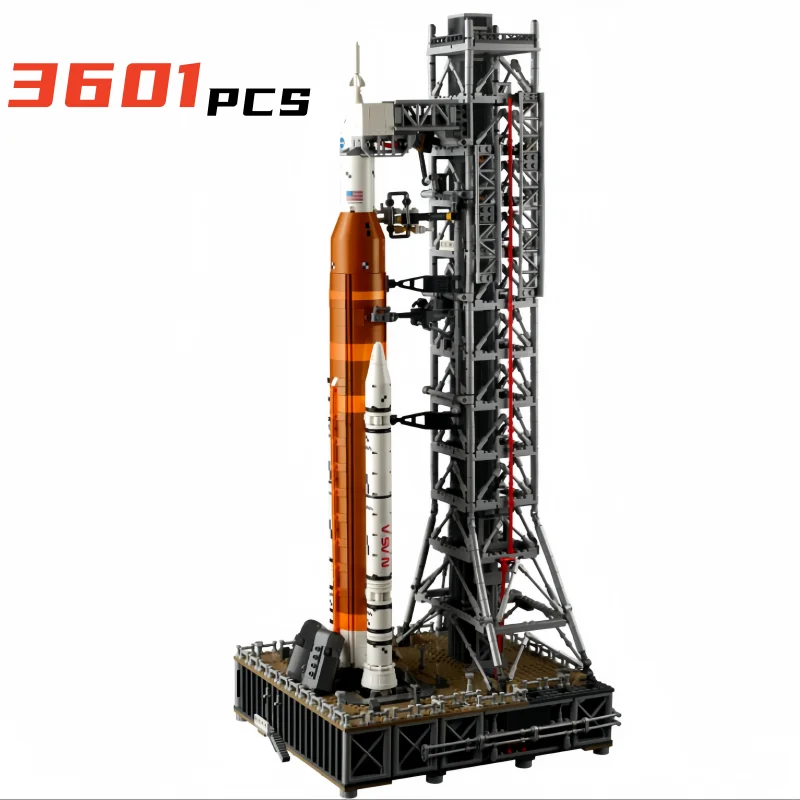 3601Pcs Nasa Artemis Space Launch System Creative Model Creator Expert Bricks 10341 Building Blocks Adults Toys Birthday Gifts