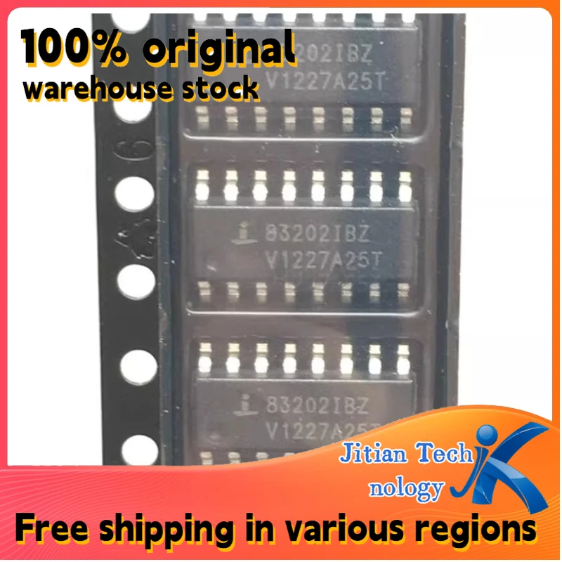 100% original inventory 10PCS ISL83202IBZ logo 83202IBZ SOIC-16 Drive chip IC Channel direct sales