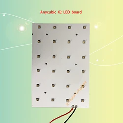 Anycubic X2/6ks uvled board 24 pcs UV LED light 405nm Light Source replacing the uv LED board for use plate 3D printer accessory