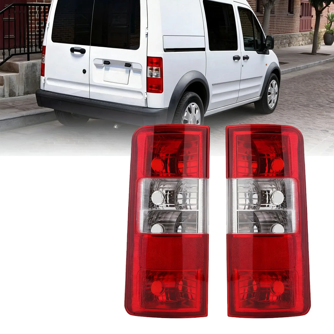 

Rear Tail Light Left / Right Signal Brake Light For Ford Transit Connect 2010 2011 2012 2013 9T1Z13404A 9T1Z13405A Accessories