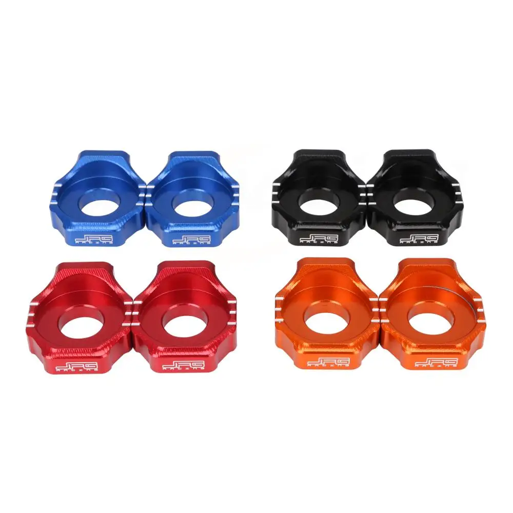 Motorcycle Electric Dirt Bike CNC Rear Chain Adjuster Axle Block  2.3*2.3*1.2cm Rear Axle Nut M12 1.25mm For Talaria Sting