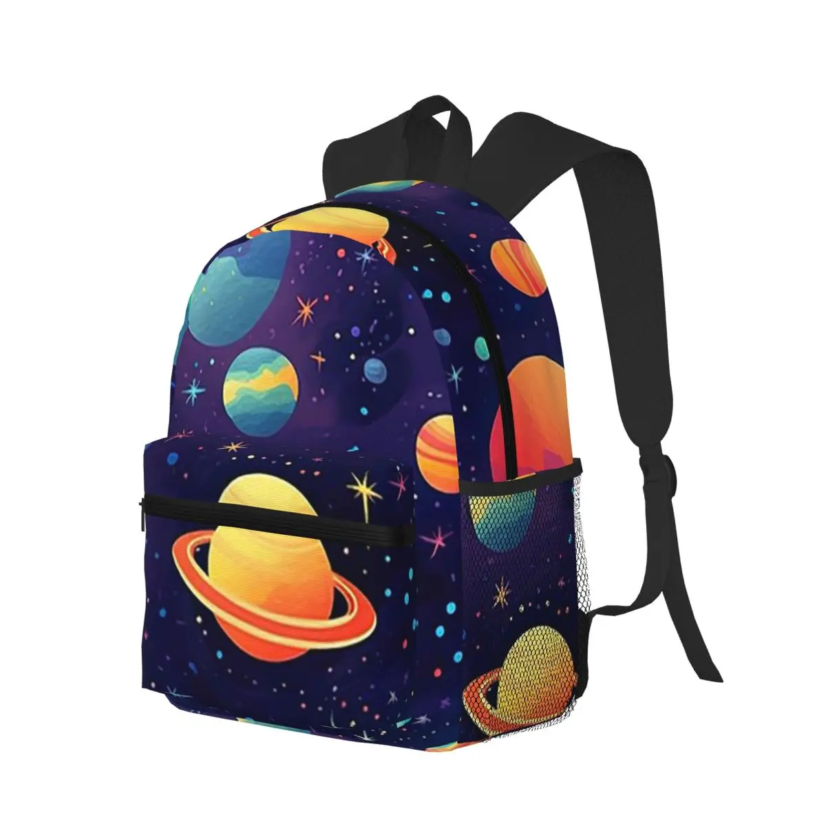 Solar System Space Planets Universe Student Backpack School Bag Hiking Travel Daypack for Boys Girls Bookbag Shoulder Bags