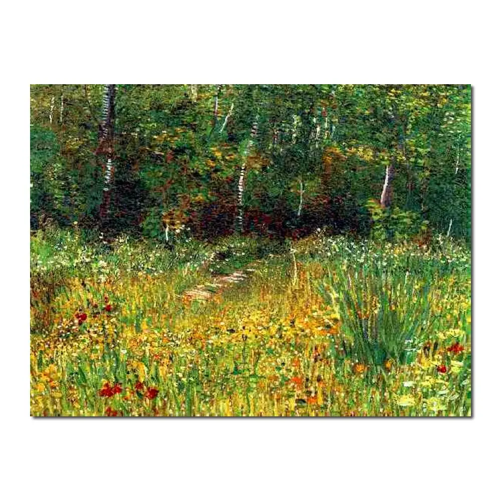 

Landscapes Art Park at Asnieres in Spring By Vincent Van Gogh Oil Paintings Canvas High Quality Hand-painted Wall Decor