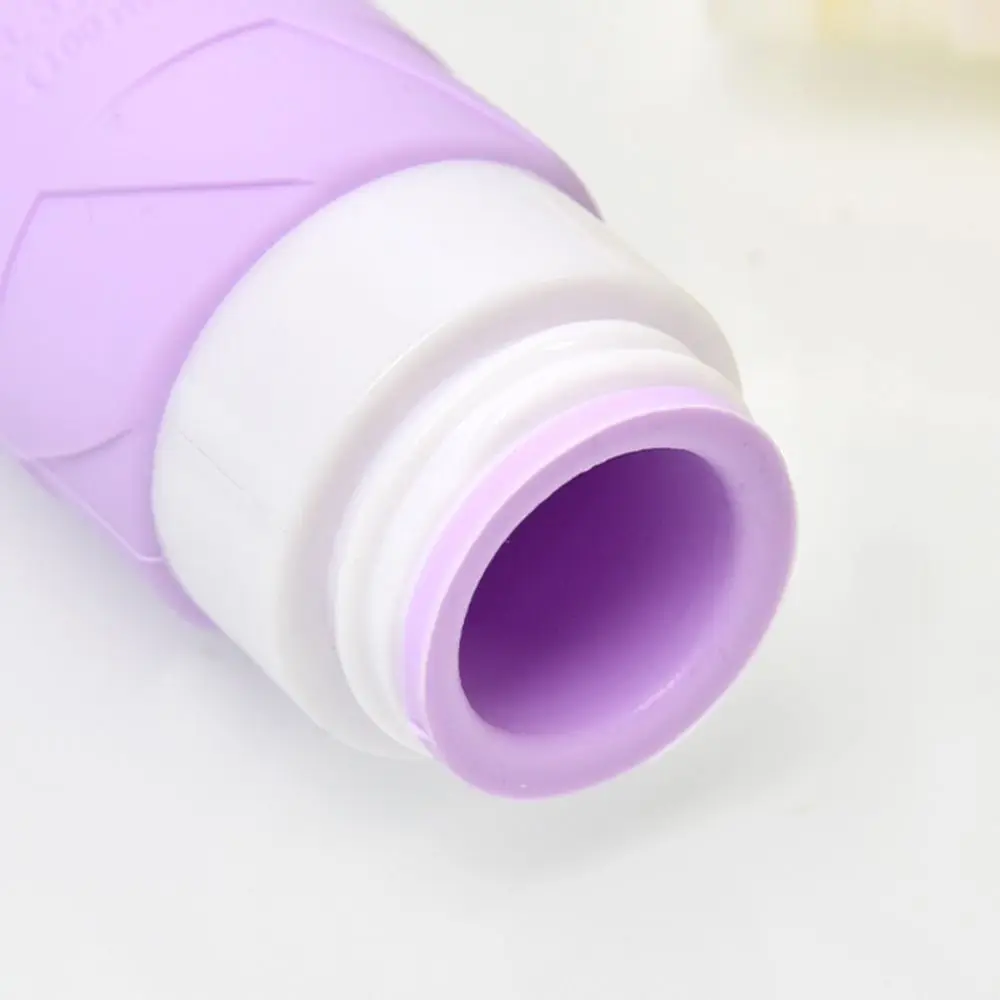 Portable 100ML Silicone Refillable Bottles Squeeze Large Capacity Lotion Container Empty Shampoo Sub-Bottling Travel