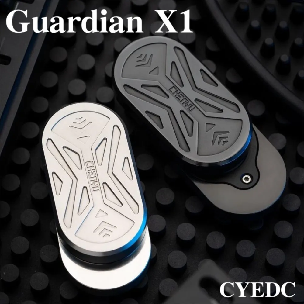 

CYEDC Guardian X1 Fidget Slider вращается левый и правый на 360° ° Металлические декомпрессионные игрушки для снятия стресса, игрушки для взрослых