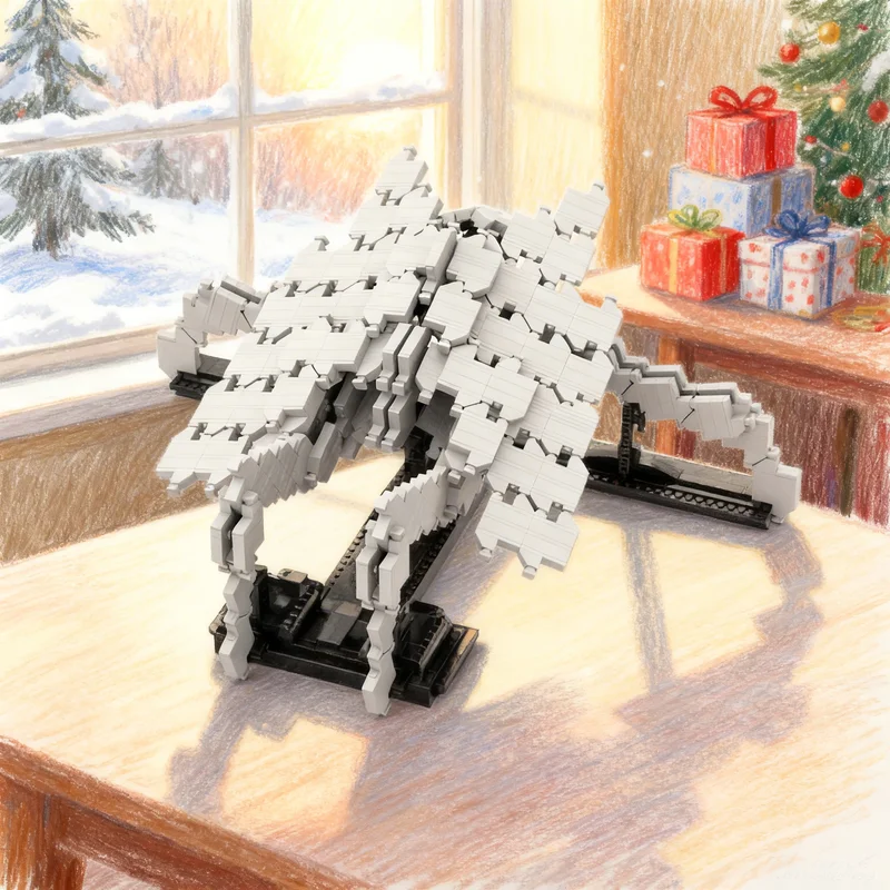 2116pcs MOC Space Replicator insect form Stargate season 5 Episode 19 