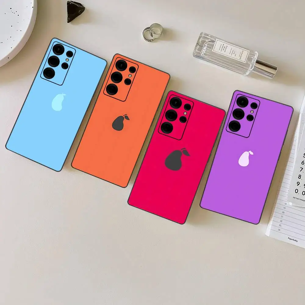 Icarly Pear Logo Phone Case For Samsung S 24 fe 25 Ultra plus 20 lite 21 30 22 23 24 22 Ultra 5G Fundas