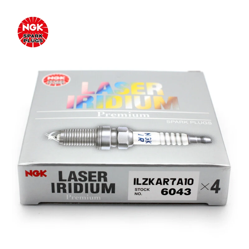 

Свеча зажигания NGK Iridium Platinum ILZKAR7A10 6043, подходит для Mercedes-Benz C-Class, E-Class, Sail, City OE A0041593903