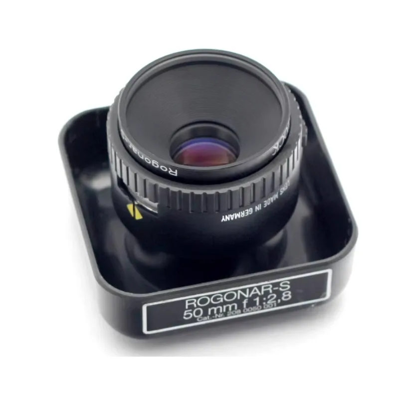 Rodenstock Rogonar-S Lens, F=50mm， Aperture 1:2.8 Industrial Line Scanning Lens Second Hand Functionality Intact