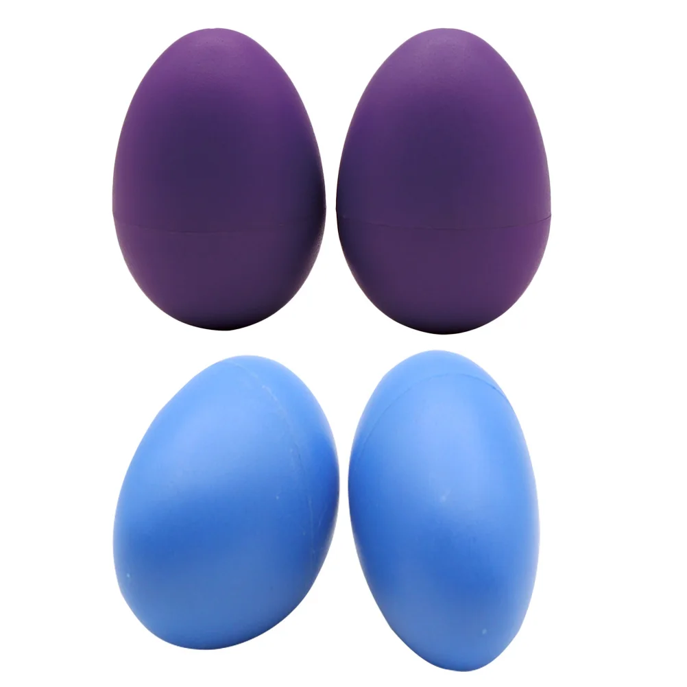 4 個ジャンベ砂の卵ベビー楽器子供プラスチック卵子供のおもちゃ幼児パーカッション