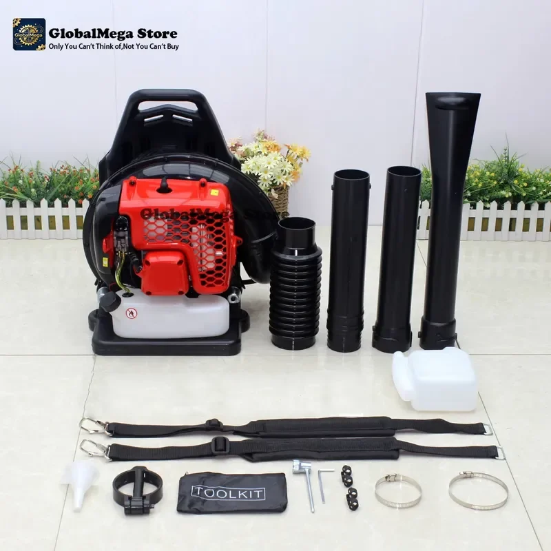 Inch's New EB688 Backpack High Two-Stroke Engine Hair Dryer Snow Blower Leaf Blower Wind Extinguisher for Farm Machines