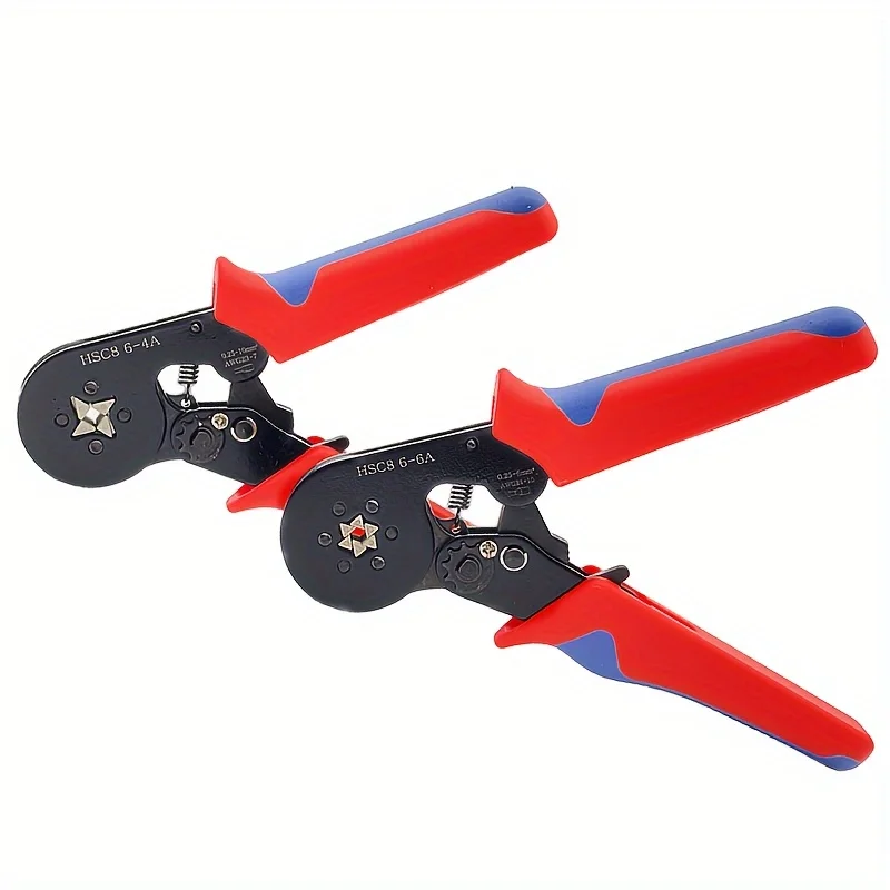 Crimping Pliers, VE Tubular Terminal Special Crimping Pliers, HSC8 6-4A, HSC8 6-6A, Tube Type Terminal Connector
