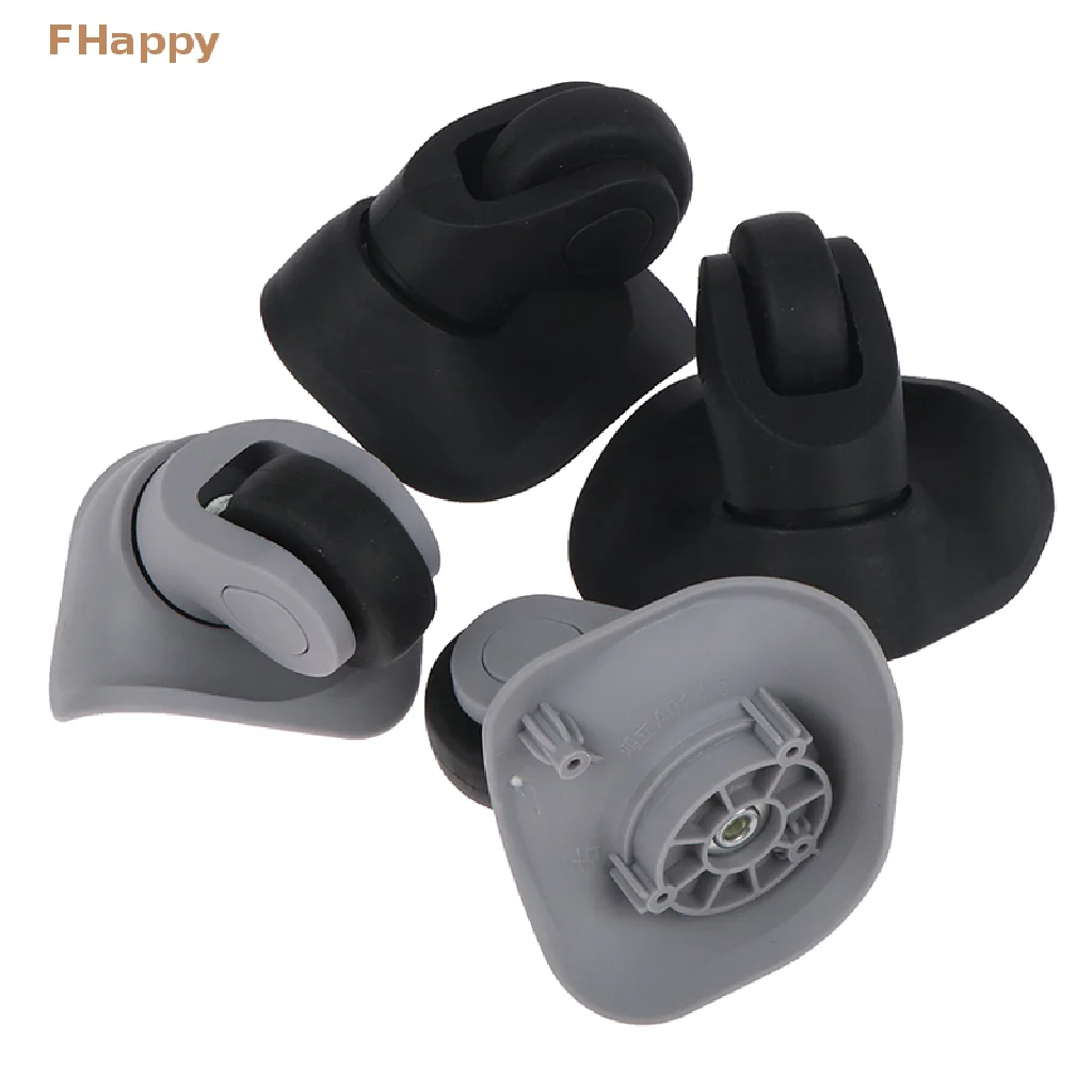 

1Pair DIY Suitcase Luggage Replacement Casters Swivel Mute Dual Roller Wheels for Travelling Bag Travel Suitcase