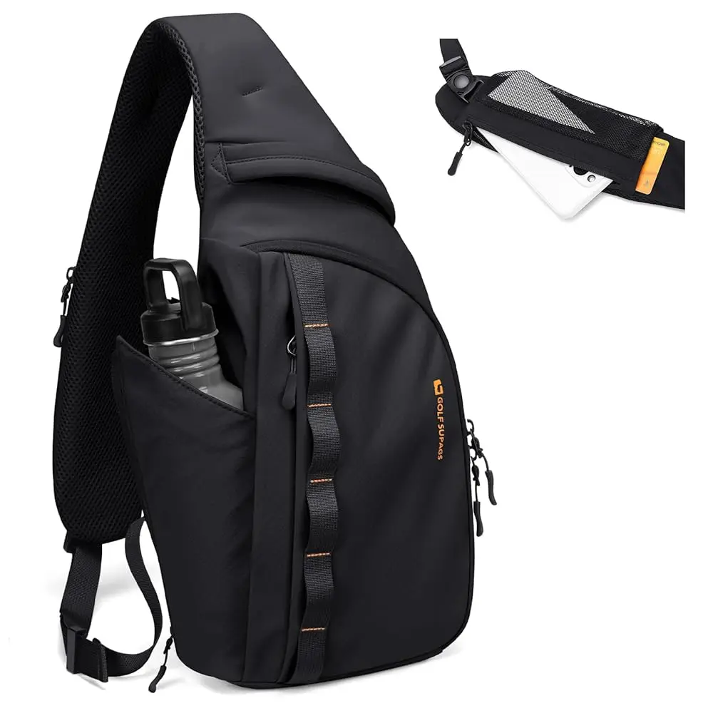 

Сумка-слинг через плечо для мужчин и женщин, тактическая наплечная сумка, противоугонная сумка-кроссбоди для повседневного использования, путешествий, походов и спорта