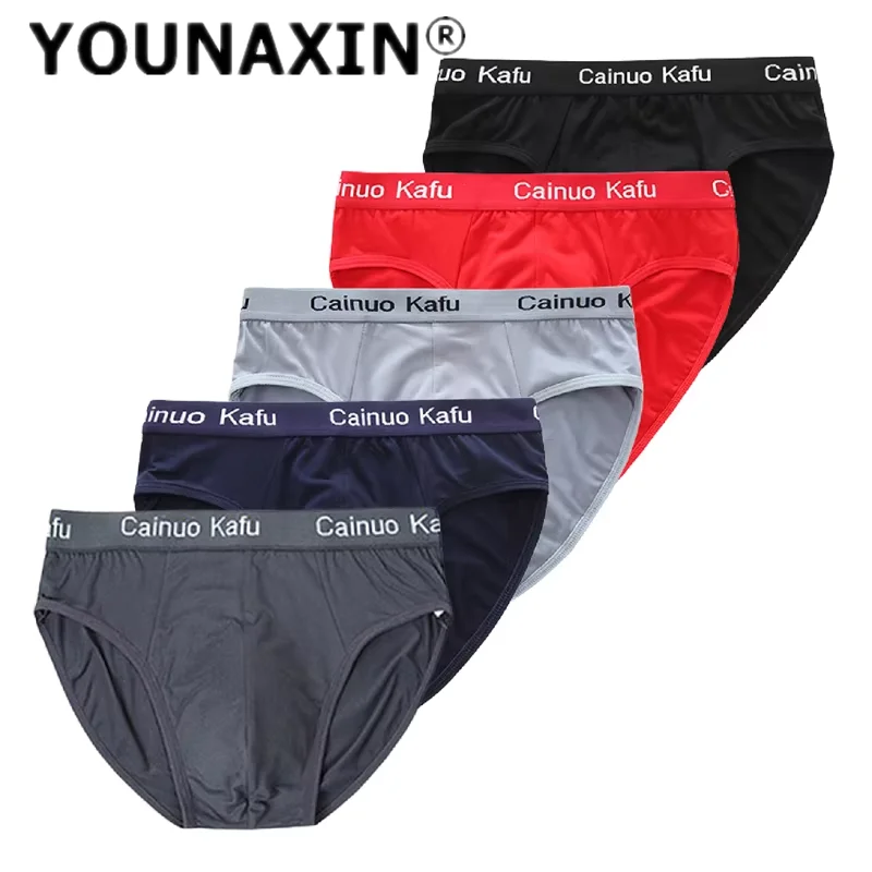 1 Pieces Big Size Men's Panties Boy Undies Sexy Underwear Breathable Briefs Shorts Knickers Underpants L XL 2XL 3XL 4XL 5XL