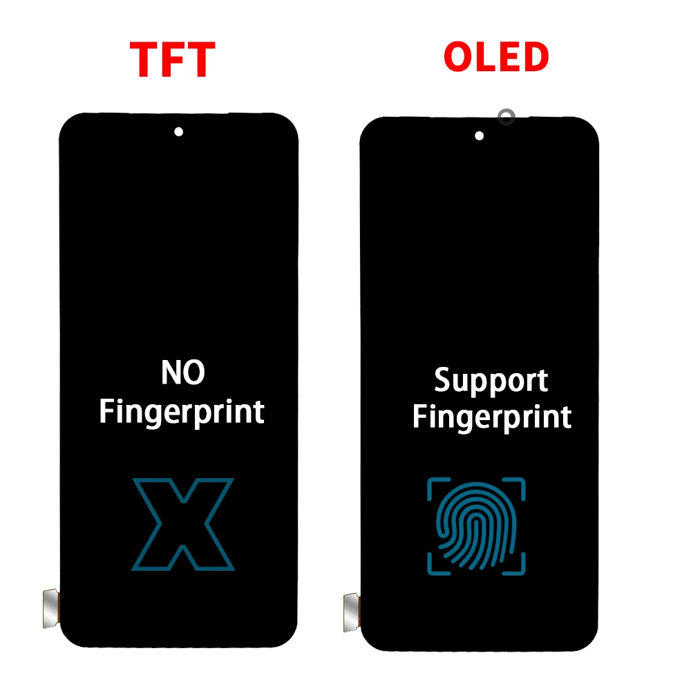 TFT Screen for Redmi Note 12 4G LCD Display Touch Screen Digitizer for Redmi Note 12 4G 23021RAAEG 23021RAA2Y Phone LCD Screen
