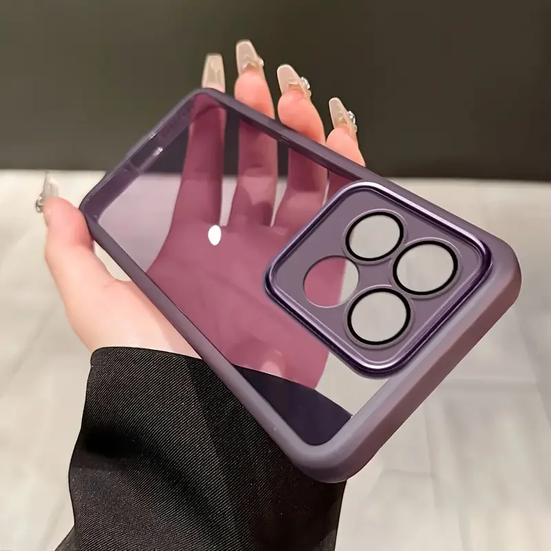 Coque souple transparente pour Motorola Edge 40 Neo Pro 50 60 Fusion Moto G56 5G G86 G06, Film de protection d'objectif de cam�ra �lectrique