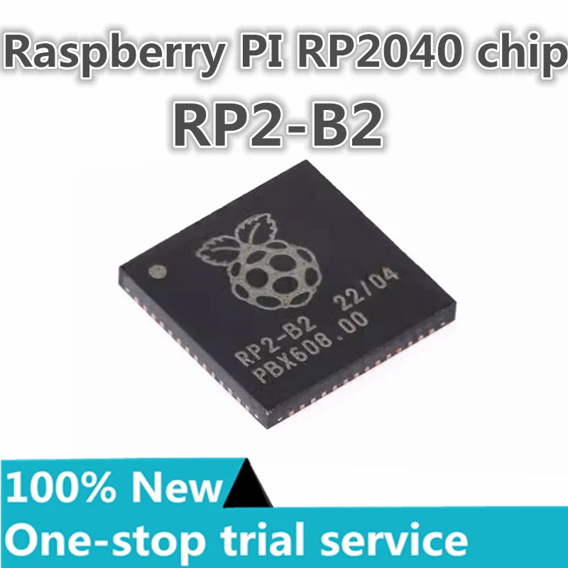 RP2040 chip Original stock QFN-56 Raspberry PI RP2-B2 ARMCortex-M0 package RP2040  QFN-56