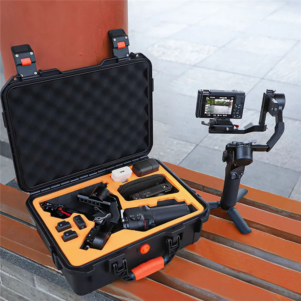 For Dji Ronin Rs3 Safety Box Waterproof Storage Bag Handheld Gimbal Stabilizer Outdoor Protective Carrying Case