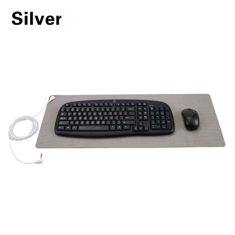 Radiation protection conductive earthing grounding mouse mat with straight cord 68x25cm