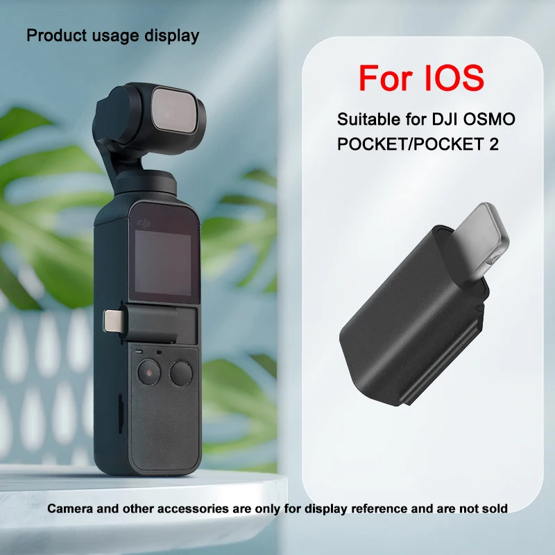 Micro USB for DJI Osmo Pocket 2 TYPE-C IOS Smartphone Adapter Phone Data Connector Interface Handheld Gimbal Camera Accessories