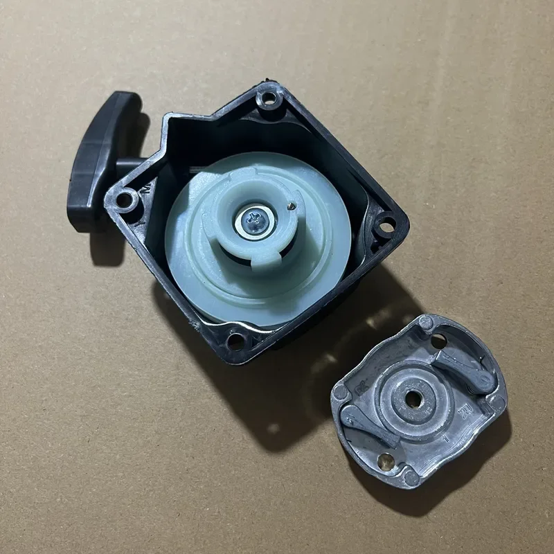 

Recoil Pull Easy Starter For ERLIX GROB52A 2 Stroke 3.5HP Outboard Motor Hang up Lawn mower replacement parts TAN