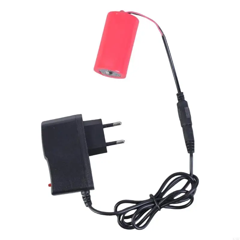 Câble d'élimination batterie l'adaptateur batterie 6V LR20 D pour l'instrument Toi jouet k1kf