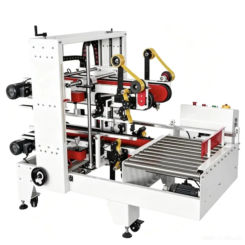 Full Automatic Adjustable 4-Side Corner Taping Machine Case Sealer