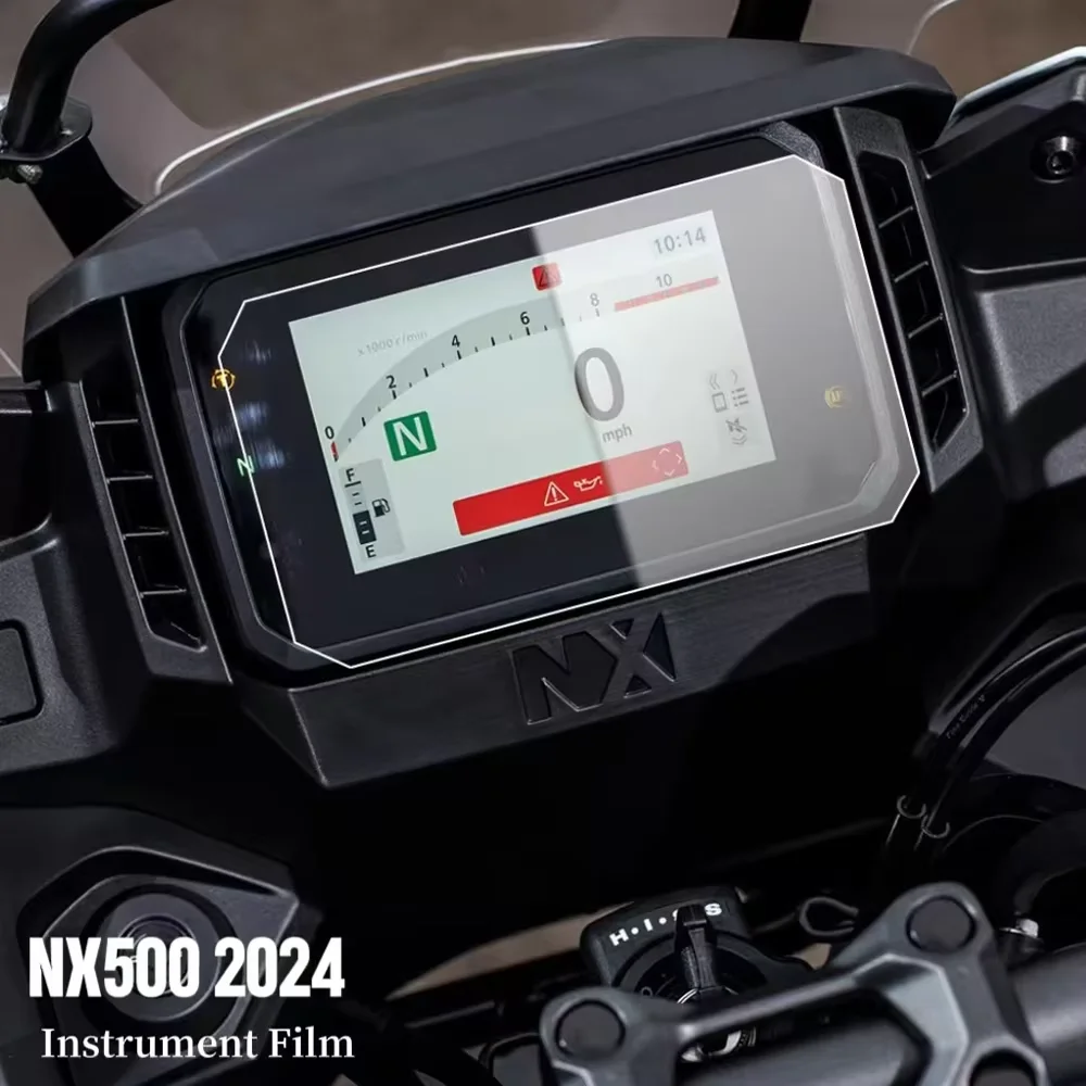 For Honda NX500 NX 500 NX500 2024- New Motorcycle Accessoires Scratch Cluster Screen Dashboard Protection Instrument Film