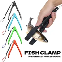 Multifunctional Fishing Fish Clip Hand Controller Tackle Tool Fishing Body Grip Clamp Gripper Grabber with Lock Switch