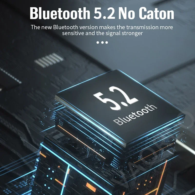 Bluetooth 5.2 Audio Receiver NFC U Disk RCA 3.5mm AUX USB Stereo Music Wireless Adapter With Mic For Car Kit Speaker Amplifier