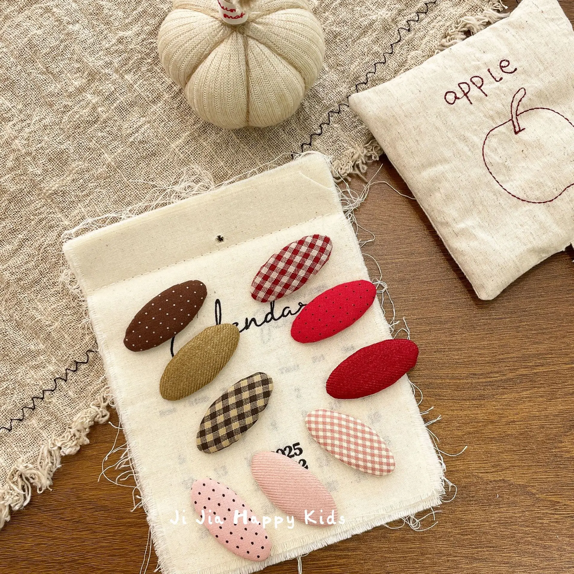 Hair Clips Kids 3 Pcs Oval BB Clip Polka Dot Sweet Resin Hair Friendly Bangs Headwear Lightweight Early Fall School