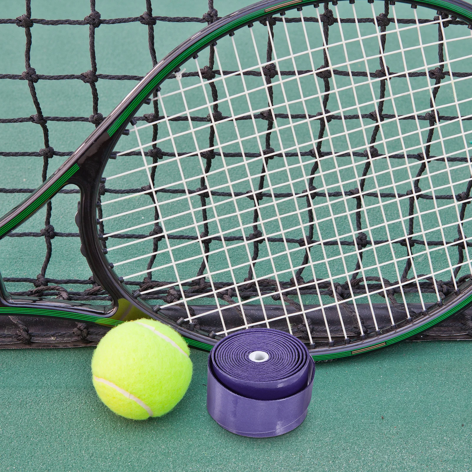 

Anti-Slipping Racket Wraps 10 Rolls Badminton Tennis Grip Tape Sweat Absorbent Belt Compact Lightweight Long-Lasting Sports Use