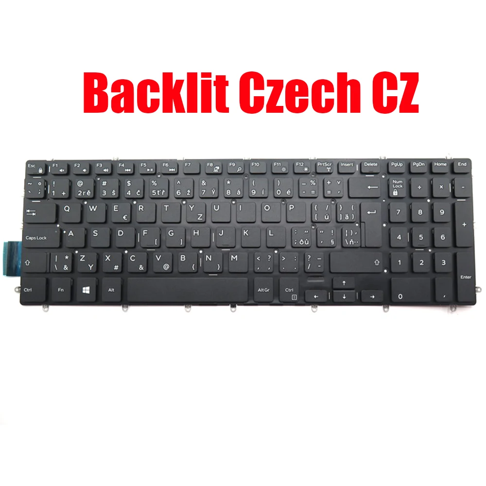 

Czech CZ Keyboard For DELL For Inspiron 5565 5567 5570 5575 5583 5770 5775 7566 7567 7577 5765 5767 7773 7778 7779 7786 2-in-1